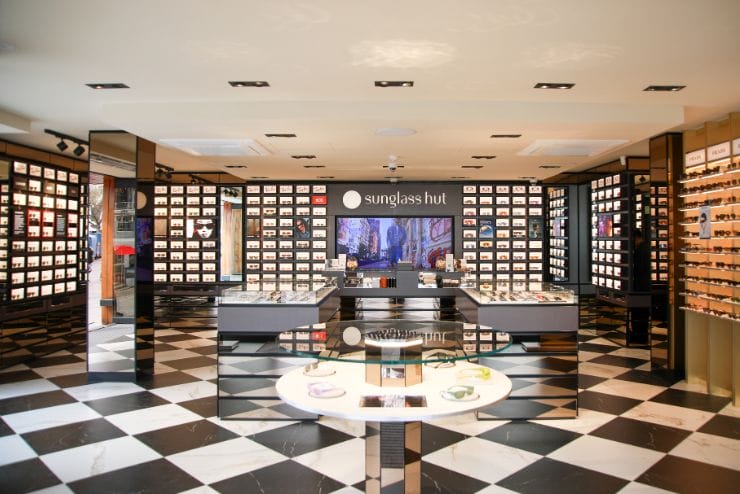 Sunglass Hut Boatshed store in Cape Town