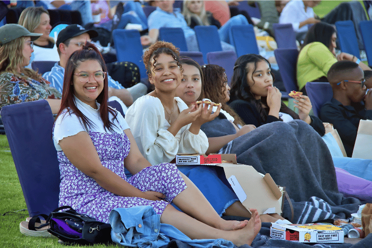 outdoor movie night in Cape Town