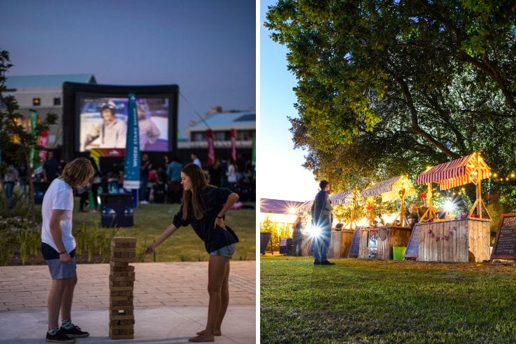 The Galileo outdoor cinema
