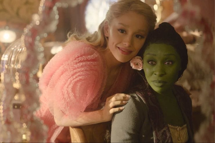 Wicked starring Cynthia Erivo and Ariana Grande