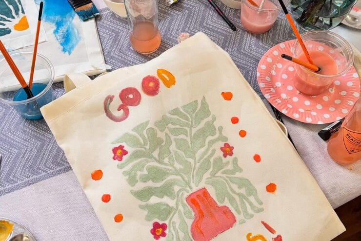 Norval Foundation Tote Bag Painting Experience with Artwave